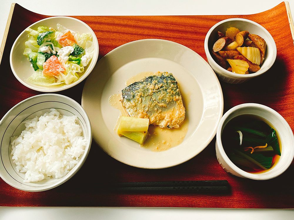 さばのまろやか味噌煮定食｜レシピ・料理｜タニタ社員食堂レシピ
