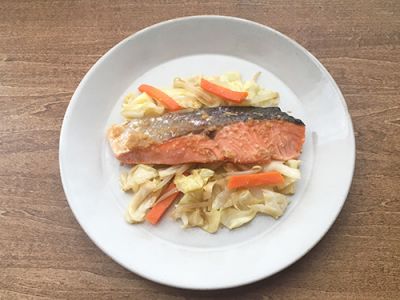 鮭のちゃんちゃん焼き定食｜レシピ・料理｜タニタ社員食堂レシピ