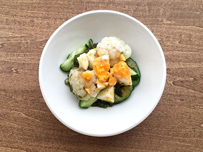 カリフラワーのサラダ｜レシピ・料理｜タニタ社員食堂レシピ