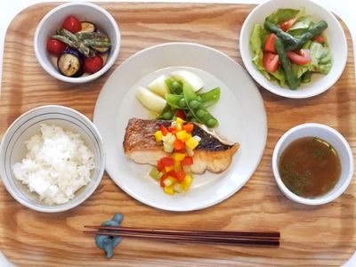 真鯛のポワレ定食 レシピ 料理 タニタ社員食堂レシピ