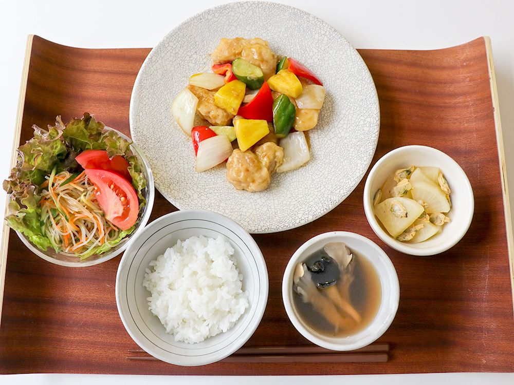 鶏つくね定食｜レシピ・料理｜タニタ社員食堂レシピ